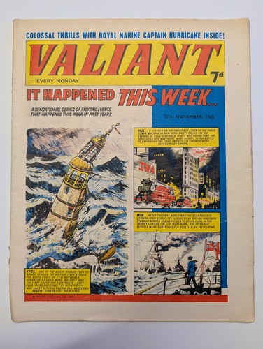 Valiant comic 27th november - comic,
