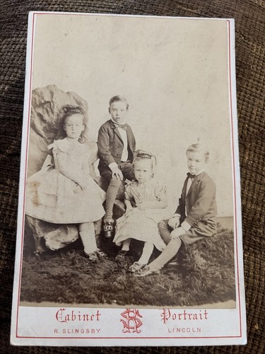 Victorian cabinet card photo - victorian,