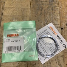 Asahi Pentax Genuine 30120 Mount Adapter K - M42 Lenses to Pentax K Body