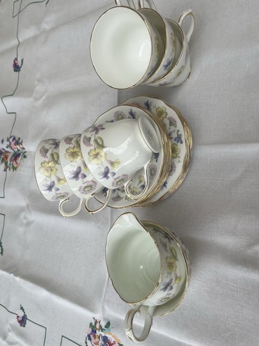 Vintage tea set duchess spring - tea,