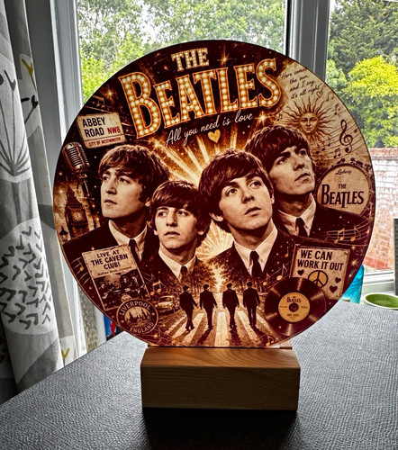 The beatles decorative plaque - beatles,