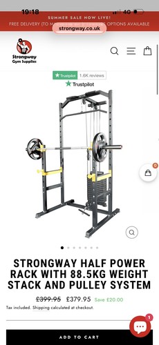 Half power rack home - rack, gym