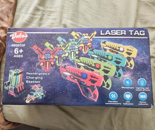 Vatos rechargeable laser tag - rechargeable,