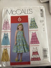 McCalls Sewing Pattern M7222