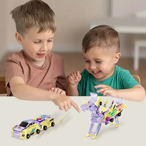 Collision dinosaur car - in,