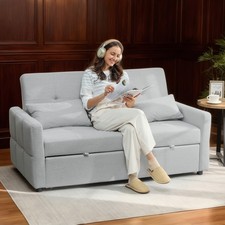 2 Seater Sofa Bed with Pull