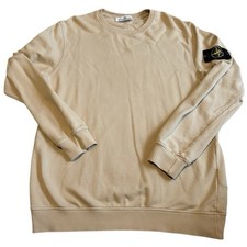 Stone Island Dessert Beige Crew Neck Jumper Pullover  (L) Please Read