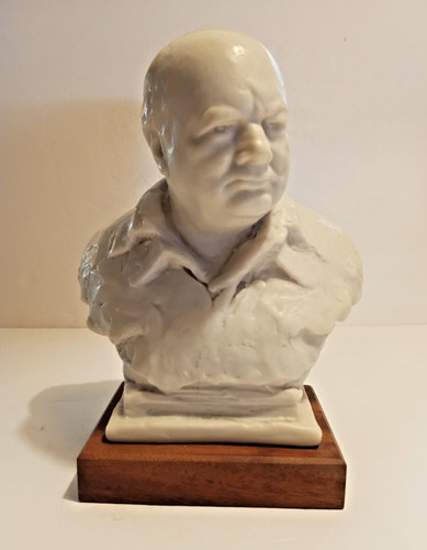 Vintage ceramic bust - ceramic,