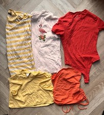 5x Women's Tops/ T-shirt bundle. See pics for exactly what you get. Size 10.Used
