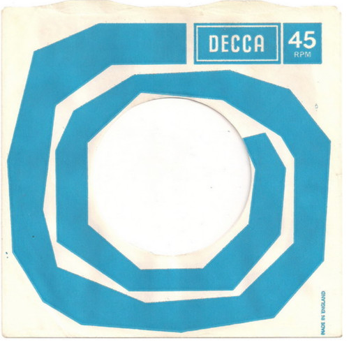 Original decca record sleeve - original,