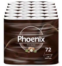 72 Toilet Rolls 3 Ply (5 Colours)