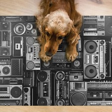 Dogs Dinner Mat Under Bowl Dog