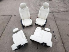 2016-2020  BENTLEY BENTAYGA PORTLAND LEATHER DIAMOND PADDED SEAT SET 5 DR ESTATE