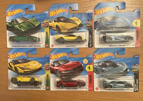 Hot wheels bundle ferrari - wheels, x6