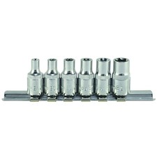 E Torx Socket Set 1/4" Drive
