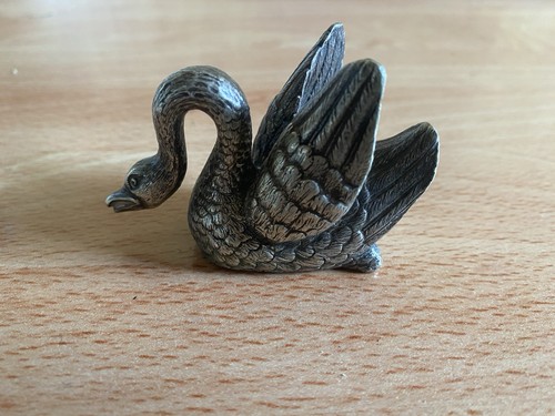 Vintage bird swan car bonnet - vintage,