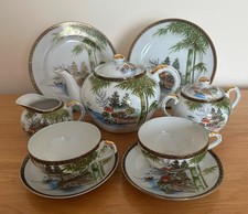 Vintage Ritz China Tea For Two including Tea Pot.  Eggshell Porcelain