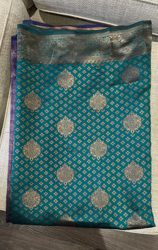 Women saree sari green - sari,