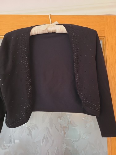 Monsoon black bolero size - monsoon,