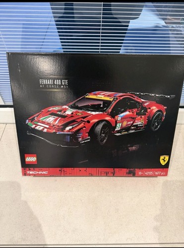 Lego technic ferrari 488 - ferrari, gte