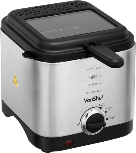 Vonshef deep fat fryer - 1.5l,