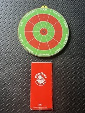 Bullseye Jim Bowen Double Sided Dart Board Game & Questions 1982 Retro Fun