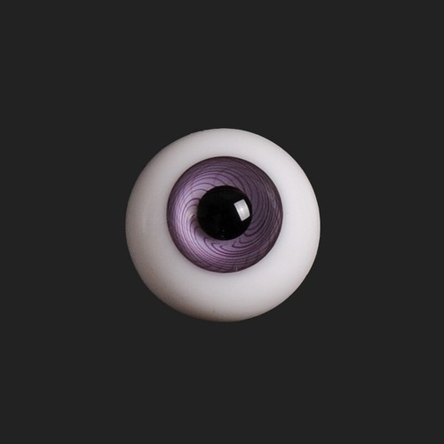 Pair 16mm glass eyeballs - 1, for