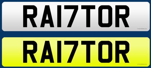 Ra17tor private plate on - private,