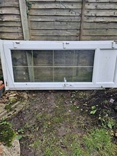 white upvc door and frame used width 89cm frame 80cm door 216cm length 