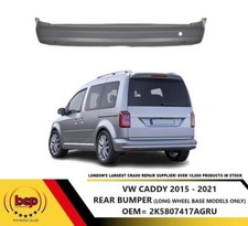 VW CADDY MAXI REAR BUMPER 2015