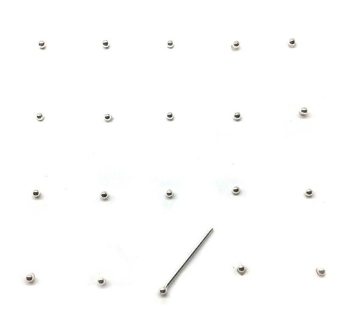 Nose studs straight pins - nose,