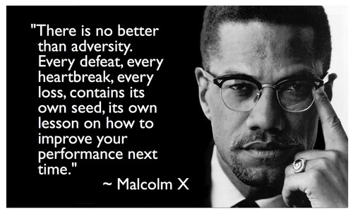 Size malcolm x quote - size,