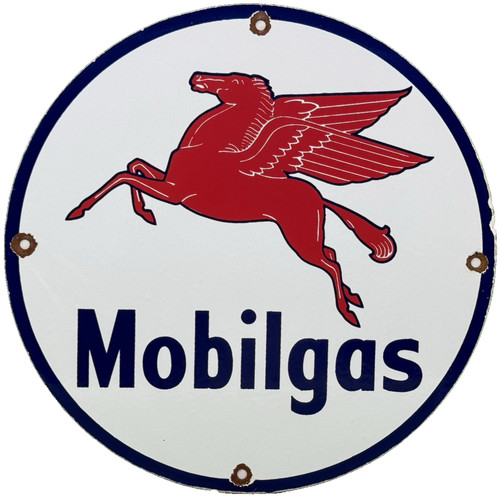 Vintage mobilgas porcelain - mobilgas,