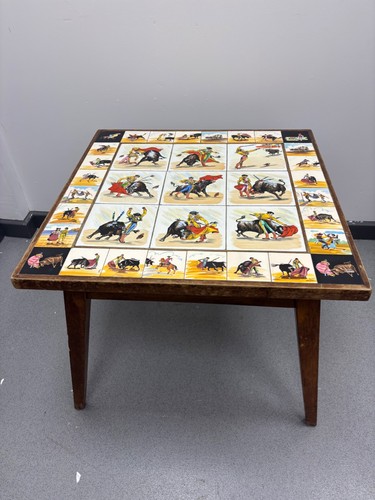 Vintage mid century tile - vintage, top
