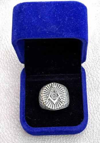Masonic heavy sterling - heavy, .925