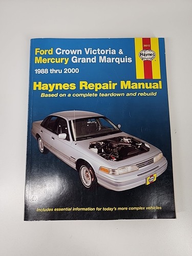 Haynes ford crown victoria - haynes,