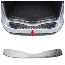 For Ford MONDEO MK4 ESTATE 2007 TO 2014 Chrome Rear Bumper Protector GLOSSY