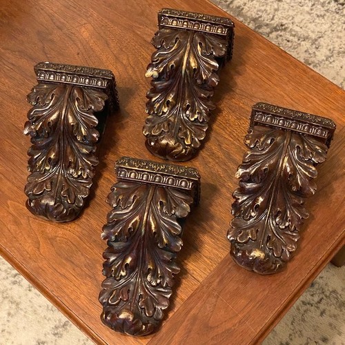 Wall drapery sconce corbels - drapery,
