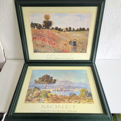 Monet large green wooden - 2x,