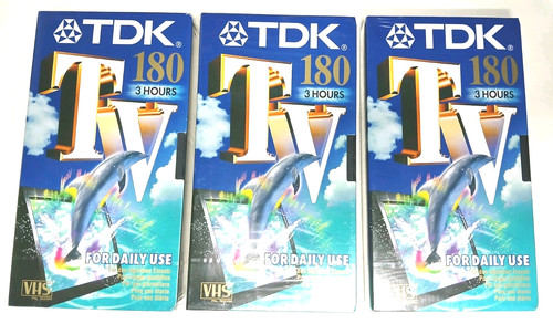 New tdk 180 - new, tv