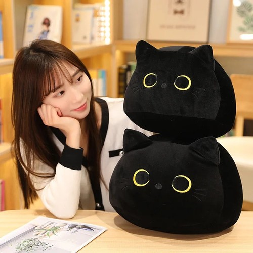 Kids cat plush pillow cushion - cat,