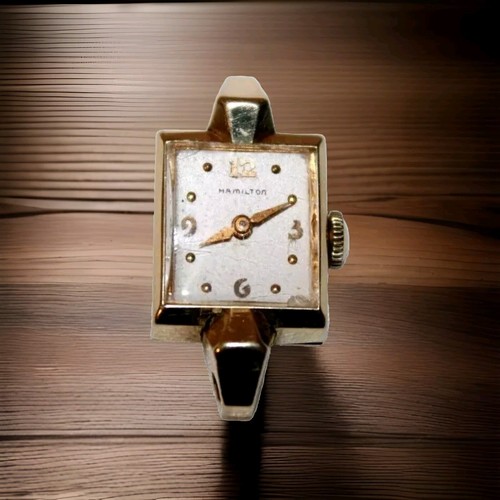Vintage hamilton 14k gold - 14k,