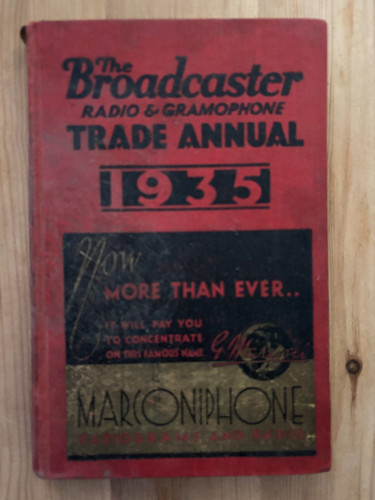 Broadcaster radio gramophone - broadcaster,