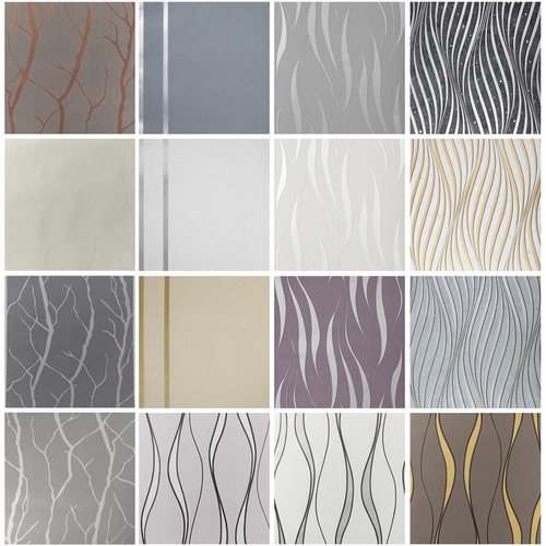 Textured wallpaper living room - textured,