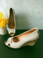 Staccato Womens Wedge Peep Toe