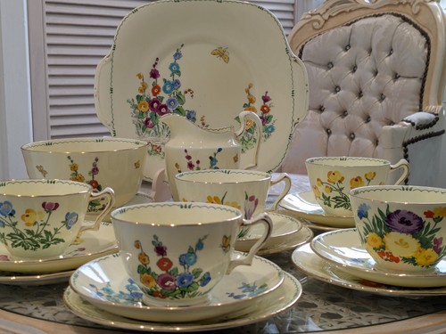 Crown staffordshire pan - staffordshire, design