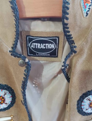 Vintage suede leather - vintage,