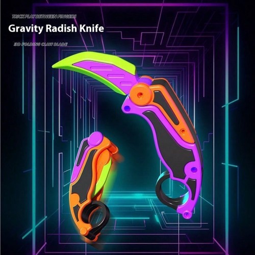 Printed gravity claw knife - 3d,