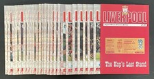 LIVERPOOL 1993/1994 Season - Complete set of home football programmes