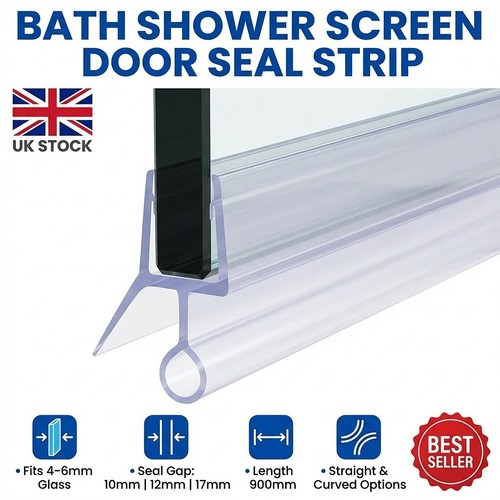 Bath shower screen door - screen, rubber